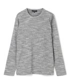 【ジョゼフ オム/JOSEPH HOMME / MEN】の【WEB・一部店舗限定】 メランジワッフル クルーネックカットソー ライトグレー系|ID: prp329100004704634 ipo3291000000033973894