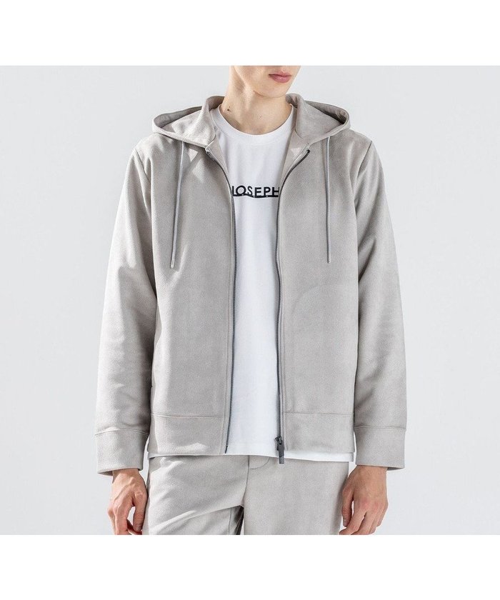【ジョゼフ オム/JOSEPH HOMME / MEN】の【WEB・一部店舗限定 】【洗える】レザーライクポンチ ジップアップパーカー インテリア・キッズ・メンズ・レディースファッション・服の通販 founy(ファニー) https://founy.com/ ファッション Fashion メンズファッション Fashion for Men トップス・カットソー Cut & Sew Tops パーカー・フーディー / カジュアルコーデ Hoodies & Parkas おすすめ Recommended / Our Picks スペシャル Special, Limited Edition スポーティ Sporty, Casual Athletic パーカー Hoodie, Parka フロント Front, Front Design エレガント 上品 Elegant 洗える Machine Washable 秋 Autumn A/W・秋冬 Autumn/Winter |ID: prp329100004704635 ipo3291000000033973897