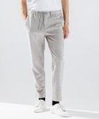 【ジョゼフ オム/JOSEPH HOMME / MEN】の【WEB・一部店舗限定 】【洗える】 レザーライクポンチ ドロスト付テーパードパンツ / PEGG CONVERTIBLE ベージュ系|ID: prp329100004704636 ipo3291000000033973902