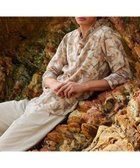 【ジョセフ アブード/JOSEPH ABBOUD / MEN】のボタニカルプリント7分袖シャツ ライトグレー系6|ID: prp329100004704638 ipo3291000000033973907