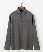【ジョセフ アブード/JOSEPH ABBOUD / MEN】の【ふっくらあたたかウール100%】ウールダディポロシャツ ライトグレー系|ID: prp329100004704640 ipo3291000000033973912