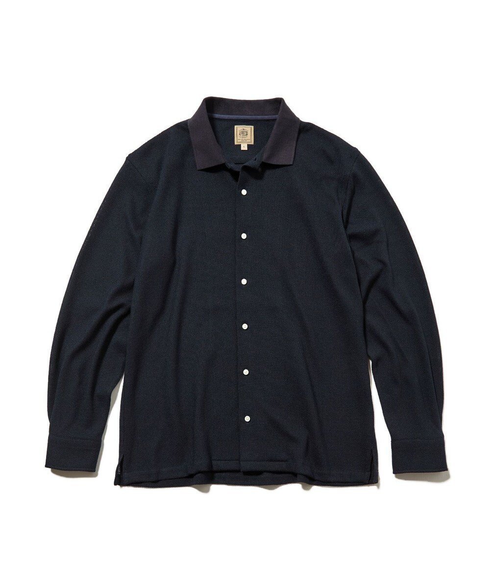 【ジェイ プレス/J.PRESS / MEN】の【KANEMASA JERSEY】ツイステッドスムース ポロシャツ インテリア・キッズ・メンズ・レディースファッション・服の通販 founy(ファニー) 　ファッション　Fashion　メンズファッション　Fashion for Men　トップス・カットソー　Cut & Sew Tops　メンズシャツ　Shirts　ポロシャツ / きれいめカジュアルスタイル　Polo Shirts　洗える　Machine Washable　クラシック　Classic, Timeless Style　鹿の子　Piqué, Kanoko Fabric　ストレッチ　Stretch, Stretchy Fabric　フィット　Fit, Slim Fit　フラット　Flat, Flat Shoes　ボックス　Boxy, Box Shape　ポロシャツ　Polo Shirt, Collared Tee　メランジ　Melange, Mixed Yarn　A/W・秋冬　Autumn/Winter　エレガント 上品　Elegant　ネイビー系|ID: prp329100004704642 ipo3291000000034007173