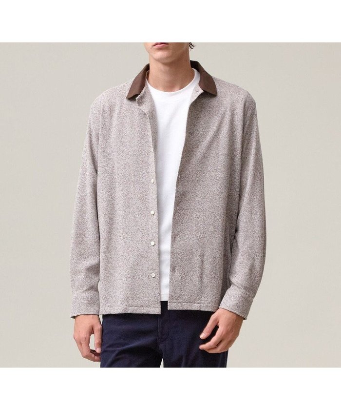 【ジェイ プレス/J.PRESS / MEN】の【KANEMASA JERSEY】ツイステッドスムース ポロシャツ インテリア・キッズ・メンズ・レディースファッション・服の通販 founy(ファニー) https://founy.com/ ファッション Fashion メンズファッション Fashion for Men トップス・カットソー Cut & Sew Tops メンズシャツ Shirts ポロシャツ / きれいめカジュアルスタイル Polo Shirts 洗える Machine Washable クラシック Classic, Timeless Style 鹿の子 Piqué, Kanoko Fabric ストレッチ Stretch, Stretchy Fabric フィット Fit, Slim Fit フラット Flat, Flat Shoes ボックス Boxy, Box Shape ポロシャツ Polo Shirt, Collared Tee メランジ Melange, Mixed Yarn A/W・秋冬 Autumn/Winter エレガント 上品 Elegant |ID: prp329100004704642 ipo3291000000034210149