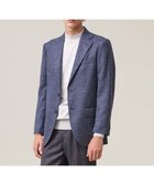 【ジェイ プレス/J.PRESS / MEN】の【ZIGNONE SOUL / ジニョーネ ソウル】 ウールシルクツイード ジャケット ダルブルー系|ID: prp329100004704644 ipo3291000000034515244