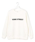 【ジェイプレスヨークストリート/J.PRESS YORK STREET】の【UNISEX】裏毛ベーシックロゴ スウェット アイボリー系|ID: prp329100004704646 ipo3291000000035595338