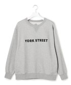 【ジェイプレスヨークストリート/J.PRESS YORK STREET】の【UNISEX】裏毛ベーシックロゴ スウェット ライトグレー系|ID: prp329100004704646 ipo3291000000035595341