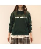【ジェイプレスヨークストリート/J.PRESS YORK STREET】の【UNISEX】裏毛ベーシックロゴ スウェット ダークグリーン系|ID: prp329100004704646 ipo3291000000035595348