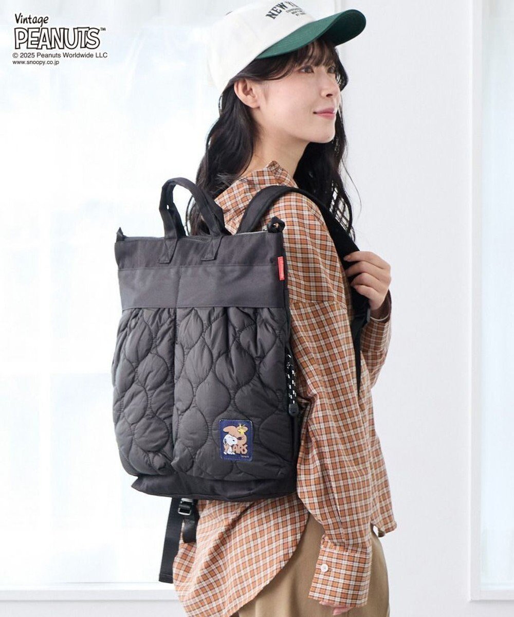 【ルートート/ROOTOTE】の8457【スヌーピー】IP.セオルー.パフ.ピーナッツ-0R 人気、トレンドファッション・服の通販 founy(ファニー) 　ファッション　Fashion　レディースファッション　Fashion for Women　バッグ　Bags　カメラ　Camera Accessories　キルティング　Quilted, Quilting　ショルダー　Shoulder, Shoulder Strap　プリント　Print, Printed Pattern　ポケット　Pocket, Pocket Detail　ランダム　Random, Irregular　リュック　Backpack, Rucksack　ループ　Loop, Loop Knit　新作・新入荷　New Arrivals / New In　 other-1|ID: prp329100004704652 ipo3291000000033973952