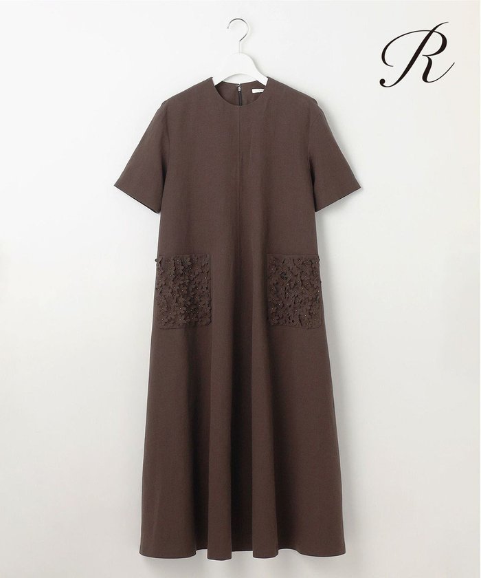 【23区/NIJYUSANKU】の【R(アール)】コットンリネン ポケットデザイン ワンピース インテリア・キッズ・メンズ・レディースファッション・服の通販 founy(ファニー) https://founy.com/ ファッション Fashion レディースファッション Fashion for Women ワンピース Dresses 春 Spring 人気 Popular, Best Seller ポケット Pocket, Pocket Detail 半袖 Short Sleeve, Half Sleeve モチーフ Motif, Design Theme リネン Linen, Linen Fabric S/S・春夏 SS, Spring/Summer, Warm Season 夏 Summer 2025年 2025 2025春夏・S/S Spring/Summer 2025 SS25 |ID: prp329100004704666 ipo3291000000033973996