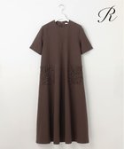【23区/NIJYUSANKU】の【R(アール)】コットンリネン ポケットデザイン ワンピース ダークブラウン系|ID: prp329100004704666 ipo3291000000033973997