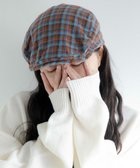 【ウィゴー/WEGO】のチェックハンチング ブルーチェック1|ID: prp329100004704668 ipo3291000000033974007