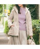 【エニィ スィス/any SiS】の【撥水・洗える】2WAYドロストフーディミドル ダウン ベージュ|ID: prp329100004704675 ipo3291000000034210731