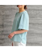 【自由区/JIYU-KU】の【WEB限定・洗える・XSサイズあり】シャドウサッカー カットソー 人気、トレンドファッション・服の通販 founy(ファニー) ファッション Fashion レディースファッション Fashion for Women トップス・カットソー Cut & Sew Tops シャツ・ブラウス・オフィスカジュアル Elegant Blouses & Button-Ups ロングTシャツ・Tシャツ Longline T-Shirts & Tees カットソー・ベーシックTシャツ Cut-and-Sewn Tops / Stretch Tees & Basics カットソー Cut and Sewn Top コンパクト Compact, Small Size ストライプ Stripe, Striped Pattern ボックス Boxy, Box Shape ボトム Bottoms, Lower Wear 夏 Summer 春 Spring S/S・春夏 SS, Spring/Summer, Warm Season 洗える Machine Washable thumbnail ライトグリーン系1|ID: prp329100004704729 ipo3291000000033974332