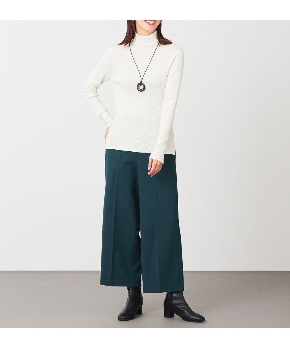 【エニー/ANY】の【ウエストゴム/ストレッチ/洗える/裏起毛】シークレットウォーム ワイド インテリア・キッズ・メンズ・レディースファッション・服の通販 founy(ファニー) 　ファッション　Fashion　レディースファッション　Fashion for Women　パンツ　Pants & Trousers　洗える　Machine Washable　ストレッチ　Stretch, Stretchy Fabric　センター　Center, Center Line　ピーチ　Peach, Soft Touch　ポケット　Pocket, Pocket Detail　ミックス　Mix, Mixed Style　楽ちん　Easy Fit, Comfortable　ワイド　Wide, Wide Fit　A/W・秋冬　Autumn/Winter　ピーコックグリーン|ID: prp329100004704743 ipo3291000000034365893