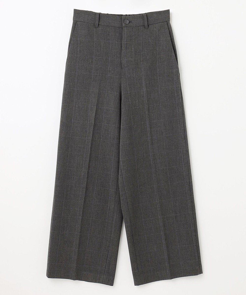 【エニー/ANY】の【ウエストゴム/ストレッチ/洗える/裏起毛】シークレットウォーム ワイド インテリア・キッズ・メンズ・レディースファッション・服の通販 founy(ファニー) 　ファッション　Fashion　レディースファッション　Fashion for Women　パンツ　Pants & Trousers　洗える　Machine Washable　ストレッチ　Stretch, Stretchy Fabric　センター　Center, Center Line　ピーチ　Peach, Soft Touch　ポケット　Pocket, Pocket Detail　ミックス　Mix, Mixed Style　楽ちん　Easy Fit, Comfortable　ワイド　Wide, Wide Fit　A/W・秋冬　Autumn/Winter　チャコールグレンチェック|ID: prp329100004704743 ipo3291000000034365903