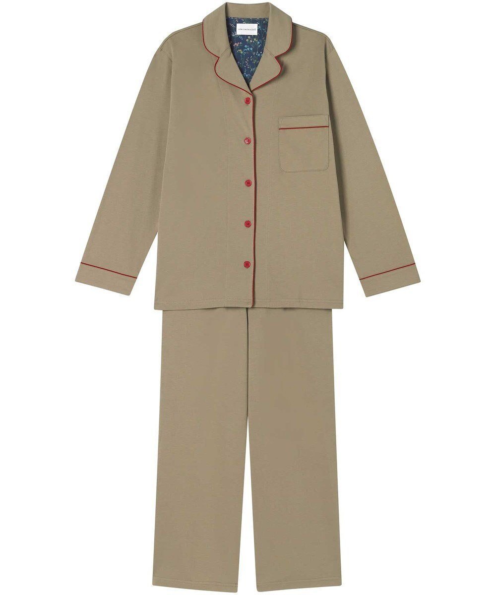 【ウンナナクール/une nana cool】の【綿100%】なめらかハイゲージ天竺パジャマ MADE WITH LIBERTY FABRIC 人気、トレンドファッション・服の通販 founy(ファニー) ファッション Fashion レディースファッション Fashion for Women なめらか Smooth, Silky Texture 長袖 Long Sleeve, Full Sleeve パイピング Piping, Trim Design パジャマ Pajamas, Sleepwear プリント Print, Printed Pattern ボトム Bottoms, Lower Wear ポケット Pocket, Pocket Detail リラックス Relax, Relaxed Fit おすすめ Recommended / Our Picks other-1|ID: prp329100004704758 ipo3291000000033974472