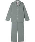 【ウンナナクール/une nana cool】の【綿100%】なめらかハイゲージ天竺パジャマ MADE WITH LIBERTY FABRIC 人気、トレンドファッション・服の通販 founy(ファニー) ファッション Fashion レディースファッション Fashion for Women なめらか Smooth, Silky Texture 長袖 Long Sleeve, Full Sleeve パイピング Piping, Trim Design パジャマ Pajamas, Sleepwear プリント Print, Printed Pattern ボトム Bottoms, Lower Wear ポケット Pocket, Pocket Detail リラックス Relax, Relaxed Fit おすすめ Recommended / Our Picks thumbnail グレイッシュブルー|ID: prp329100004704758 ipo3291000000033974487