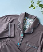 【ウンナナクール/une nana cool】の【綿100%】なめらかハイゲージ天竺パジャマ MADE WITH LIBERTY FABRIC 人気、トレンドファッション・服の通販 founy(ファニー) ファッション Fashion レディースファッション Fashion for Women なめらか Smooth, Silky Texture 長袖 Long Sleeve, Full Sleeve パイピング Piping, Trim Design パジャマ Pajamas, Sleepwear プリント Print, Printed Pattern ボトム Bottoms, Lower Wear ポケット Pocket, Pocket Detail リラックス Relax, Relaxed Fit おすすめ Recommended / Our Picks thumbnail チャコールグレー|ID: prp329100004704758 ipo3291000000033974490