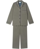 【ウンナナクール/une nana cool】の【綿100%】なめらかハイゲージ天竺パジャマ MADE WITH LIBERTY FABRIC 人気、トレンドファッション・服の通販 founy(ファニー) ファッション Fashion レディースファッション Fashion for Women なめらか Smooth, Silky Texture 長袖 Long Sleeve, Full Sleeve パイピング Piping, Trim Design パジャマ Pajamas, Sleepwear プリント Print, Printed Pattern ボトム Bottoms, Lower Wear ポケット Pocket, Pocket Detail リラックス Relax, Relaxed Fit おすすめ Recommended / Our Picks thumbnail セージグリーン|ID: prp329100004704758 ipo3291000000033974493