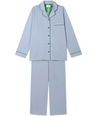 【ウンナナクール/une nana cool】の【綿100%】なめらかハイゲージ天竺パジャマ MADE WITH LIBERTY FABRIC 人気、トレンドファッション・服の通販 founy(ファニー) ファッション Fashion レディースファッション Fashion for Women なめらか Smooth, Silky Texture 長袖 Long Sleeve, Full Sleeve パイピング Piping, Trim Design パジャマ Pajamas, Sleepwear プリント Print, Printed Pattern ボトム Bottoms, Lower Wear ポケット Pocket, Pocket Detail リラックス Relax, Relaxed Fit おすすめ Recommended / Our Picks thumbnail サックス|ID: prp329100004704758 ipo3291000000033974500