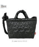 【ルートート/ROOTOTE】の8450【スヌーピー】IP.ミディアム.キルト.ピーナッツ-0N 01:シャイニーブラック|ID: prp329100004704762 ipo3291000000033974561