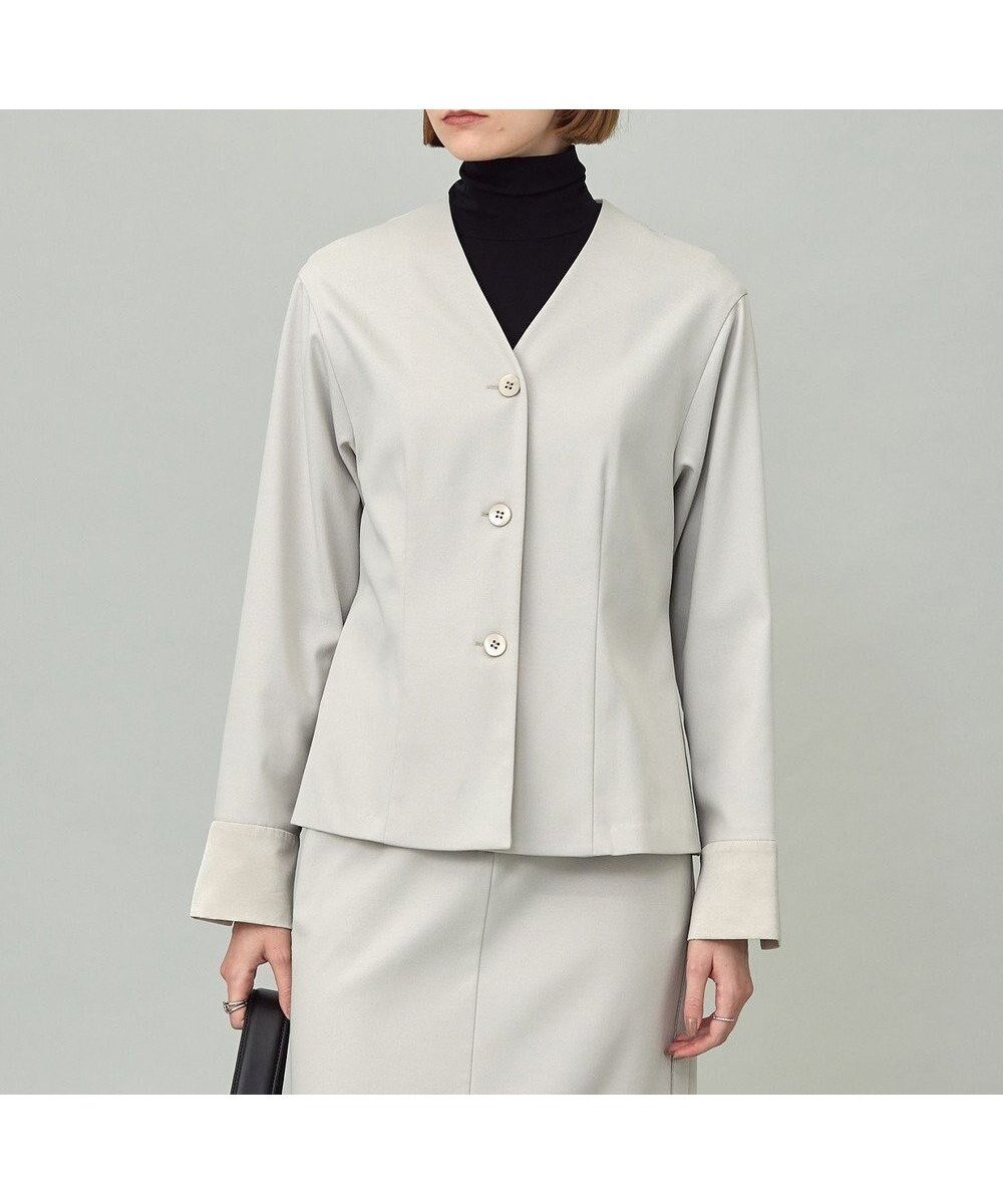 【アイシービー/iCB】の【裏起毛】 ウォームサテン カーディガンブラウス インテリア・キッズ・メンズ・レディースファッション・服の通販 founy(ファニー) ファッション Fashion レディースファッション Fashion for Women トップス・カットソー Cut & Sew Tops カーディガン・羽織り Layered Style Cardigans シャツ・ブラウス・オフィスカジュアル Elegant Blouses & Button-Ups ウォーム Warm Fabric カーディガン Cardigan, Knitwear サテン Satin, Glossy Fabric ストレッチ Stretch, Stretchy Fabric ストレート Straight, Straight Cut セットアップ Set-Up, Coordinated Outfit ワイド Wide, Wide Fit A/W・秋冬 Autumn/Winter おすすめ Recommended / Our Picks ビジネス 仕事 通勤 Business / Work / Commuting 2025年 2025 2025-2026秋冬・A/W Autumn/Winter 2025–26 AW25–26 トープ系|ID: prp329100004704764 ipo3291000000033974589