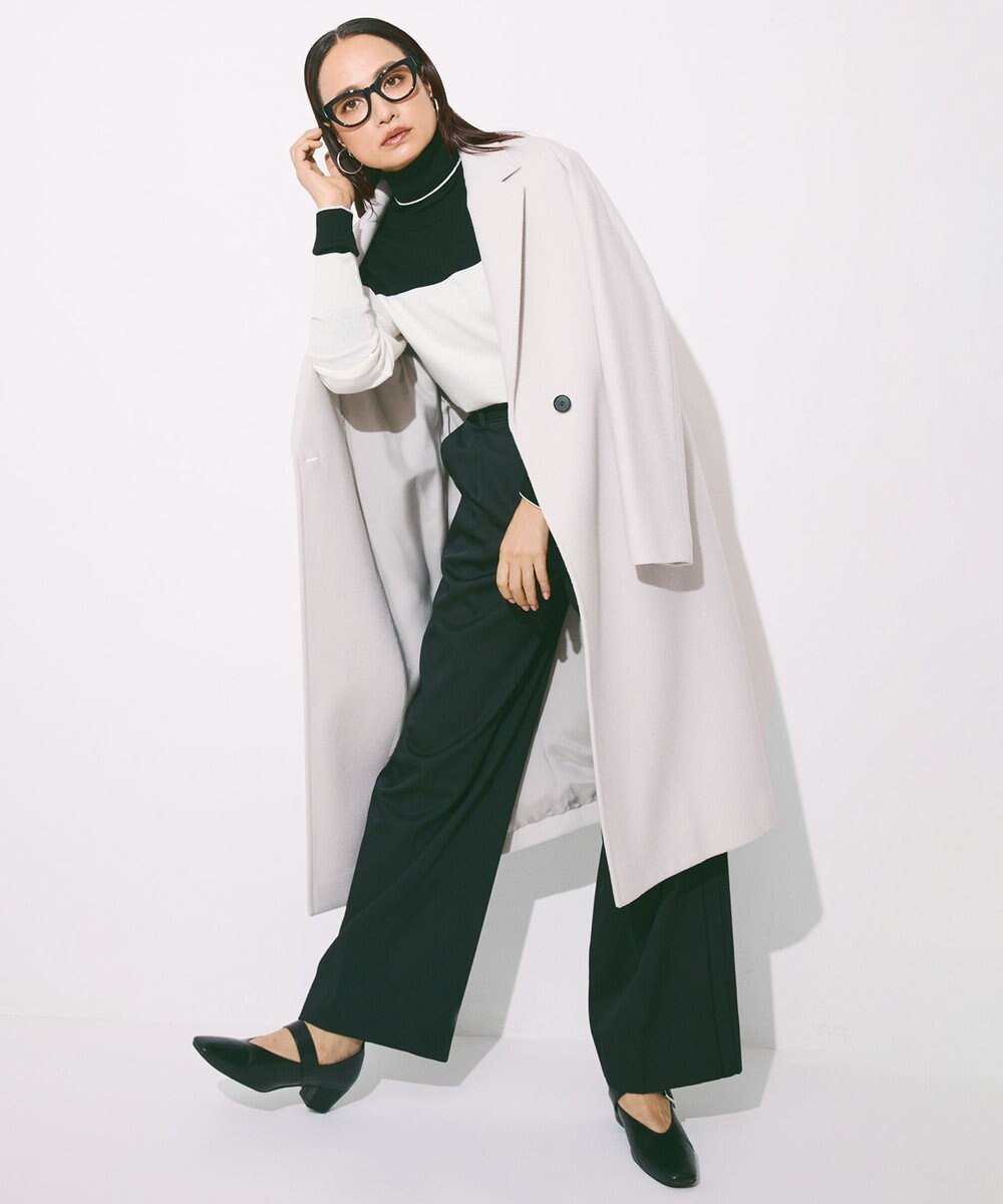 【アイシービー/iCB】の【CLASSY.掲載・裏起毛】 ウォームサテン ワイドストレートパンツ 人気、トレンドファッション・服の通販 founy(ファニー) 　雑誌掲載アイテム　Magazine Picks & Fashion Features　ファッション雑誌　Fashion Magazines　クラッシィ　CLASSY.　ファッション　Fashion　レディースファッション　Fashion for Women　パンツ　Pants & Trousers　ウォーム　Warm Fabric　カーディガン　Cardigan, Knitwear　サテン　Satin, Glossy Fabric　ストレッチ　Stretch, Stretchy Fabric　ストレート　Straight, Straight Cut　スマート　Smart, Elegant　セットアップ　Set-Up, Coordinated Outfit　雑誌　Magazine, Fashion Magazine　2月号　February Issue, Feb. Edition　ワイド　Wide, Wide Fit　A/W・秋冬　Autumn/Winter　エレガント 上品　Elegant　ビジネス 仕事 通勤　Business / Work / Commuting　2025年　2025　2025-2026秋冬・A/W　Autumn/Winter 2025–26 AW25–26　 other-1|ID: prp329100004704766 ipo3291000000035575060