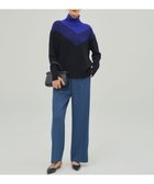 【アイシービー/iCB】の【CLASSY.掲載・裏起毛】 ウォームサテン ワイドストレートパンツ ブルーグレー系|ID: prp329100004704766 ipo3291000000035575062