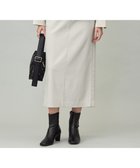 【アイシービー/iCB】の【CLASSY.掲載・裏起毛】 ウォームサテン Iラインスカート トープ系|ID: prp329100004704767 ipo3291000000035635452