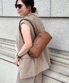 【ラ バガジェリー/LA BAGAGERIE】の【インスタグラマー Chiyoさん×LA BAGAGERIE】スクエアボストン キャメル|ID: prp329100004704769 ipo3291000000033974608