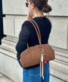 【ラ バガジェリー/LA BAGAGERIE】の【インスタグラマー Chiyoさん×LA BAGAGERIE】スクエアボストン チョコ|ID: prp329100004704769 ipo3291000000033974610