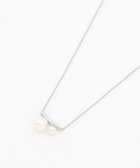 【ジェイ プレス/J.PRESS】のダブルパール ネックレス シルバー系|ID: prp329100004704772 ipo3291000000034059477