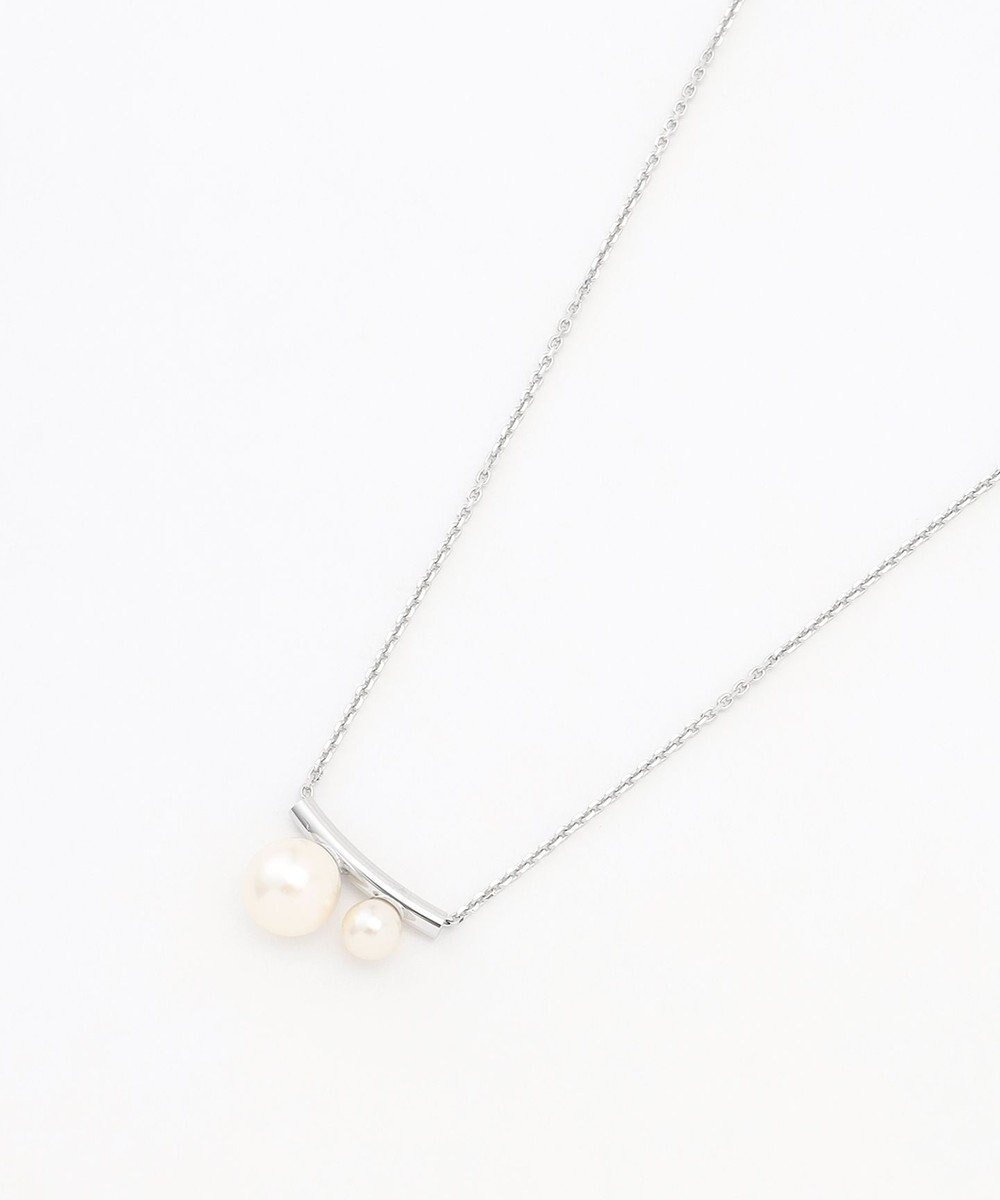 【ジェイ プレス/J.PRESS】のダブルパール ネックレス インテリア・キッズ・メンズ・レディースファッション・服の通販 founy(ファニー) ファッション Fashion レディースファッション Fashion for Women ジュエリー Jewelry ネックレス Necklaces & Pendants アクセサリー Fashion Accessories ガラス Glass, Glassware コンビ Combo, Combination Style シンプル Simple, Minimal ダブル Double, Double-Breasted チェーン Chain, Chain Strap ネックレス Necklace, Pendant Necklace パール Pearl, Pearl Accent プレート Plate, Dish メタル Metal, Metal Parts エレガント 上品 Elegant 日本製 Made In Japan シルバー系|ID: prp329100004704772 ipo3291000000034059477