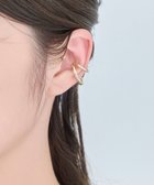 【フィービィー/phoebe】の【金属アレルギー対応】ダブルシャインイヤーカフ ゴールド/ニッケルフリー ゴールド|ID: prp329100004704784 ipo3291000000033974650