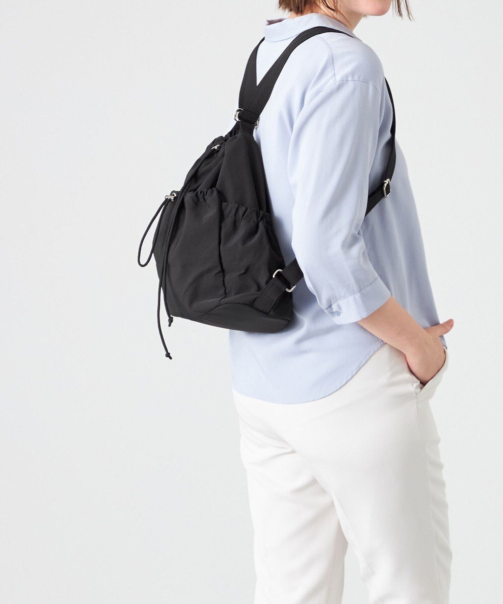 【ラ バガジェリー/LA BAGAGERIE】の【MONICA】クリンクルナイロン ドロスト2WAYバッグ 人気、トレンドファッション・服の通販 founy(ファニー) ファッション Fashion レディースファッション Fashion for Women バッグ Bags ショルダー Shoulder, Shoulder Strap トラベル Travel, Travel Gear フロント Front, Front Design ポケット Pocket, Pocket Detail マグネット Magnet, Magnetic Closure リュック Backpack, Rucksack 財布 Wallet, Purse other-1|ID: prp329100004704790 ipo3291000000033974661