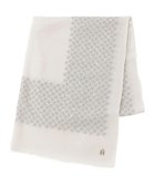 【ムーンバット/MOONBAT】のFURLA(フルラ)ウール100% ウールアーチロゴストール 人気、トレンドファッション・服の通販 founy(ファニー) ファッション Fashion レディースファッション Fashion for Women イタリア Italy エレガント 上品 Elegant ショール Shawl, Wrap ストール Stole, Wrap パターン Pattern, Design Print A/W・秋冬 Autumn/Winter thumbnail オフホワイト|ID: prp329100004704792 ipo3291000000033974671