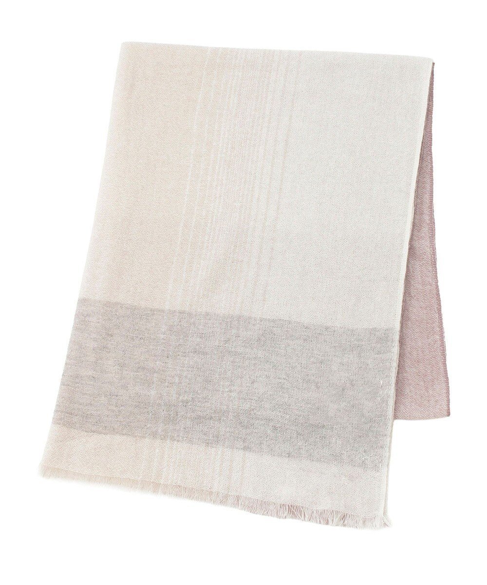 【ムーンバット/MOONBAT】のFURLA(フルラ)カシミヤ100% オンブレー チェック ストール 手洗いOK インテリア・キッズ・メンズ・レディースファッション・服の通販 founy(ファニー) 　ファッション　Fashion　レディースファッション　Fashion for Women　イタリア　Italy　エレガント 上品　Elegant　グラデーション　Gradient, Ombre　ショール　Shawl, Wrap　ストール　Stole, Wrap　チェック　Check, Plaid, Tartan　パターン　Pattern, Design Print　ロング　Long, Long-Length　A/W・秋冬　Autumn/Winter　オフホワイト|ID: prp329100004704795 ipo3291000000033974683