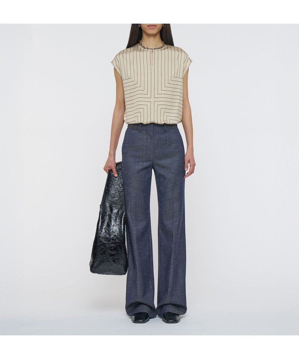 【ジョゼフ/JOSEPH】のサルトリアルデニム トラウザーズ インテリア・キッズ・メンズ・レディースファッション・服の通販 founy(ファニー) ファッション Fashion レディースファッション Fashion for Women パンツ Pants & Trousers スマート Smart, Elegant デニム Denim, Jeans Material フレア Flare, Flared ポケット Pocket, Pocket Detail A/W・秋冬 Autumn/Winter Cobalt|ID: prp329100004704798 ipo3291000000033974693