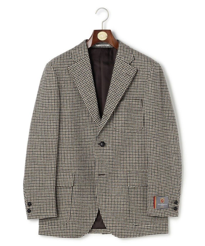 【ジェイ プレス/J.PRESS / MEN】の【MORGADO】ハウンドトゥース ツイード ジャケット インテリア・キッズ・メンズ・レディースファッション・服の通販 founy(ファニー) https://founy.com/ ファッション Fashion メンズファッション Fashion for Men アウター Men's Coats Outerwear テーラードジャケット Tailored Jackets & Blazers イタリア Italy ジャケット Jacket, Outerwear チェック Check, Plaid, Tartan ツイード Twill, Twill Weave ハウンドトゥース Houndstooth, Dogtooth Check パターン Pattern, Design Print フォルム Silhouette, Form A/W・秋冬 Autumn/Winter |ID: prp329100004705745 ipo3291000000033985040