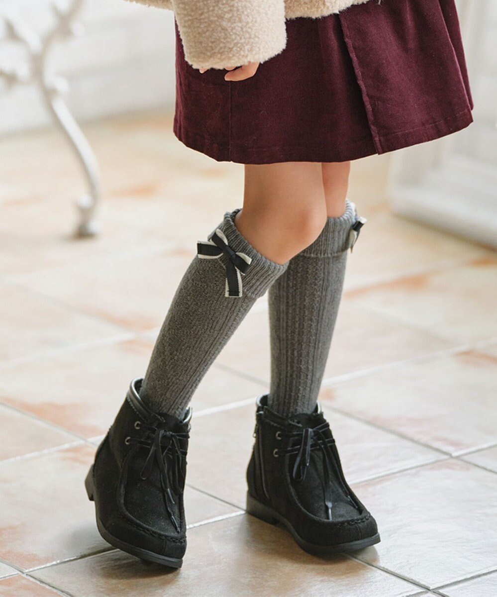 【組曲 / KIDS/KUMIKYOKU】の【18-23㎝】スエード ショートブーツ 人気、トレンドファッション・服の通販 founy(ファニー) 　ファッション　Fashion　キッズファッション　Fashion for Kids　ショート　Short, Short Length　スカラップ　Scallop, Scalloped Edge　A/W・秋冬　Autumn/Winter　 other-1|ID: prp329100004705748 ipo3291000000033985048