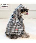 【ペットパラダイス/PET PARADISE / GOODS】のリサとガスパール ワンピース 《チェック柄》小型犬 ホワイト×ブラック|ID: prp329100004705760 ipo3291000000033985094
