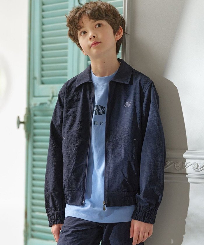 【ジェイ プレス/J.PRESS / KIDS】の【110-130cm】ステンカラー ライトアウター インテリア・キッズ・メンズ・レディースファッション・服の通販 founy(ファニー) https://founy.com/ ファッション Fashion キッズファッション Fashion for Kids アウター Coat Outerwear /Kids 春 Spring ジャケット Jacket, Outerwear スマホ Smartphone, Mobile Device セットアップ Set-Up, Coordinated Outfit ブルゾン Blouson, Bomber Jacket S/S・春夏 SS, Spring/Summer, Warm Season おすすめ Recommended / Our Picks 夏 Summer 2024年 2024 2024春夏・S/S Spring/Summer 2024 SS24 |ID: prp329100004705764 ipo3291000000033985103