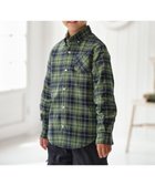 【ジェイ プレス/J.PRESS / KIDS】の【110-130cm】起毛チェックシャツ グリーン系4|ID: prp329100004705766 ipo3291000000033985109