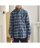 【ジェイ プレス/J.PRESS / KIDS】の【110-130cm】起毛チェックシャツ ブルー系4|ID: prp329100004705766 ipo3291000000033985110