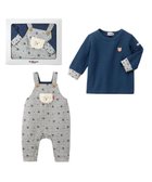 【ミキハウスホットビスケッツ/MIKI HOUSE HOT BISCUITS / KIDS】のセパレートギフトセット【BOX付き】 紺|ID: prp329100004705767 ipo3291000000033985112