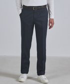 【五大陸/gotairiku / MEN】の【保温性/ストレッチ/シワになりにくい】サキソニーストレッチパンツ_ノータック(2025年秋冬モデル) ネイビー系|ID: prp329100004705776 ipo3291000000033985147