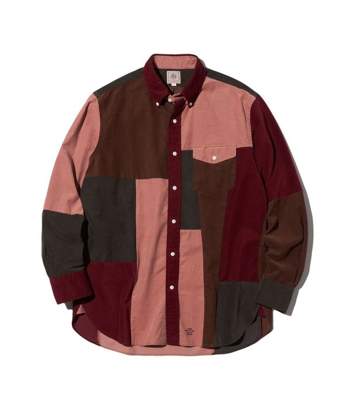 【ジェイ プレス/J.PRESS / MEN】のコーデュロイパッチワークシャツ インテリア・キッズ・メンズ・レディースファッション・服の通販 founy(ファニー) https://founy.com/ ファッション Fashion メンズファッション Fashion for Men トップス・カットソー Cut & Sew Tops メンズシャツ Shirts インナー Innerwear ドレス Dress, One-Piece バランス Balance, Style Balance パッチワーク Patchwork, Mixed Fabric フィット Fit, Slim Fit フラップ Flap, Flap Pocket ブルゾン Blouson, Bomber Jacket ベーシック Basic, Essential ポケット Pocket, Pocket Detail メンズ Men's, Menswear ランダム Random, Irregular A/W・秋冬 Autumn/Winter おすすめ Recommended / Our Picks エレガント 上品 Elegant |ID: prp329100004705787 ipo3291000000033985186