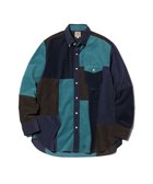 【ジェイ プレス/J.PRESS / MEN】のコーデュロイパッチワークシャツ ダルブルー系9|ID: prp329100004705787 ipo3291000000033985188