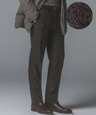 【五大陸/gotairiku / MEN】の3ピースセットアップ対応【あたたかい】RENEWOOL ウールパンツ ダークブラウン系8|ID: prp329100004705791 ipo3291000000033985206