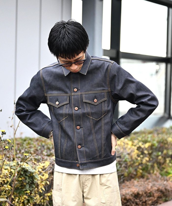 【リポ トレンタ アンニ/Ripo trenta anni / MEN】の【洗える/ブランド人気】3RD TYPE RIGID DENIM JACKET デニムジャケット インテリア・キッズ・メンズ・レディースファッション・服の通販 founy(ファニー) https://founy.com/ ファッション Fashion メンズファッション Fashion for Men アウター Men's Coats Outerwear メンズデニム / デニムジャケット Denim Jackets 洗える Machine Washable コーティング Coating, Coated Finish ジャケット Jacket, Outerwear ストレッチ Stretch, Stretchy Fabric デニム Denim, Jeans Material 定番 Standard, Basic Item 人気 Popular, Best Seller A/W・秋冬 Autumn/Winter S/S・春夏 SS, Spring/Summer, Warm Season 夏 Summer |ID: prp329100004705792 ipo3291000000033985208